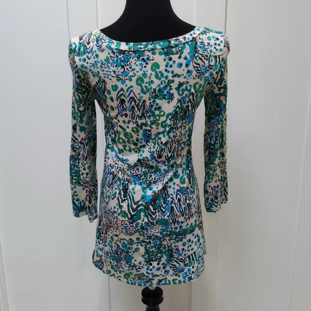 Lilly Pulitzer Safari Print Tunic Size Small - Picture 5 of 6